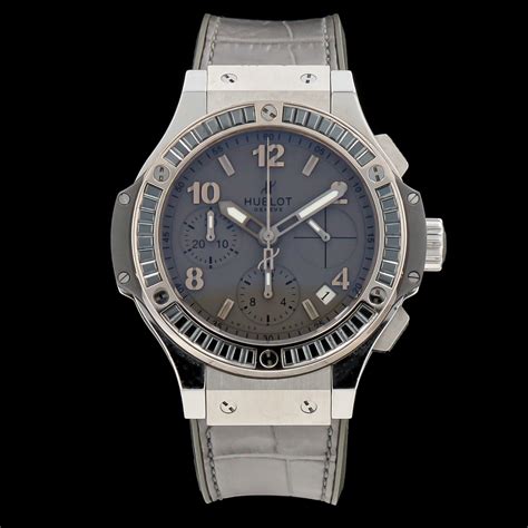 hublot big bang earl gray diamonds special edition|Hublot blue sapphire mp11.